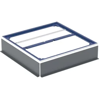 Geberit Duofix Installationsrahmen für Duschfläche bis 100 cm, für fünf Füße: 100x100cm,, 551520001 551520001