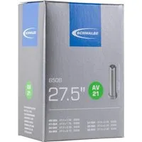 Schwalbe Fahrradschlauch Schwalbe Fahrradschlauch AV21 27,5x1,50-2,40 Zoll, ETRTO 40/62-584, Au