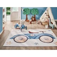 Steffensmeier Kinderteppich Sweet Dreams Auto, Rechteckig, Kinderzimmer