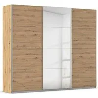 OTTO home Schwebetürenschrank Kleiderschrank Schrank Schlafzimmerschrank Garderobe AGORDO (Breiten 203/271/315/360 cm in drei Griff-Farben - NEU: Farbe SCHWARZ) Top Innenausstattung, in 4 Breiten und 2 Höhen MADE IN GERMANY