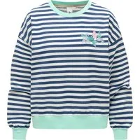 Ragwear Sweater Wuss Stripes Hoodie mit verstellbarer Kapuze