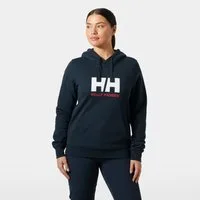 Helly Hansen Kapuzensweatshirt W HH LOGO HOODIE mit Kordelverschluss, aus Baumwolle, sportlicher Schnitt