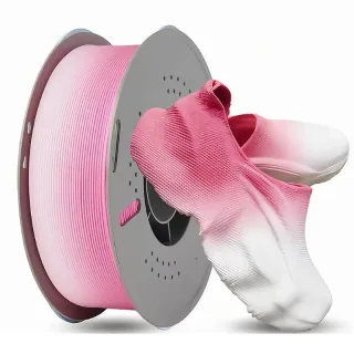 KINGROON TPU 85A Filament 1KG 1.75mm Rainbow Flexible TPU 3D Printer Filament for Flexible Phone Cases Comfortable Insol