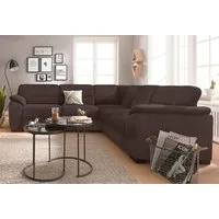 sit&more Ecksofa Montego L-Form, B: 255 cm, wahlweise mit Bettfunktion und Schubkasten