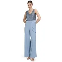 Vera Mont Overall Damen mit Pailletten (1-tlg) Nahtführung