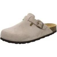 AFS-Schuhe 390074 Clogs Pantolette für Herren aus Leder mit Fußbett, Hausschuhe Made in Germany