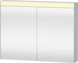 Duravit XBase Möbelwaschtisch mit Waschtischunterbau und Spiegelschrank 1030x490x2000 mm - XB0077049 XB007704949
