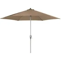 doppler® Sonnenschirm doppler ACTIVE Auto Tilt Kurbelschirm Sonnenschirm 320 cm Greige