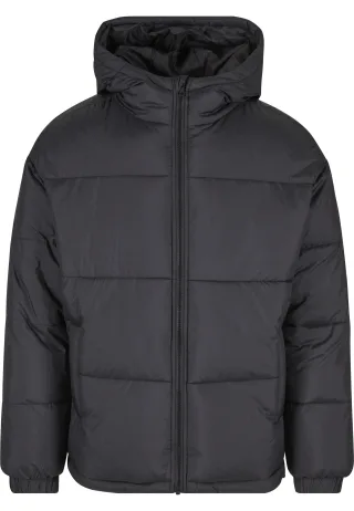 URBAN CLASSICS Allwetterjacke "Urban Classics Basic Jacket With Hood" 1 Stk. tlg. mit Kapuze