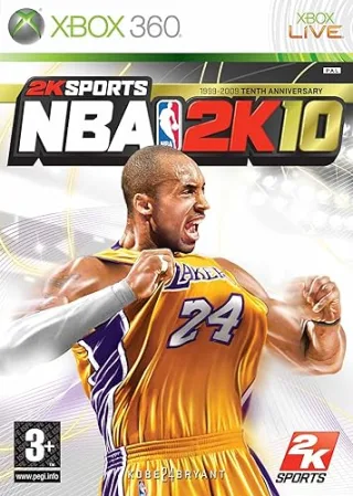 NBA 2K10 (UK Import PEGI) [für Xbox 360]