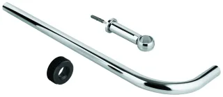 GROHE Spülrohr 37107 600x200mm Durchmesser 28x26mm aus Messing chrom 37107000