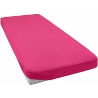 bellana Spannbettlaken bellana exclusiv aus 100% Mako-Baumwolle, 150 g/m², bügelfrei, Mako-Jersey, Gummizug: rundum, (1 Stück), feinste Mako-Baumwolle, Spannbetttuch für Matratzen bis 25cm Höhe