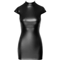 Noir Handmade Minikleid Minikleid in schwarz - M
