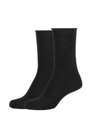 s.Oliver Red Label - Socken 2er-Pack schwarz - Gr. - 38