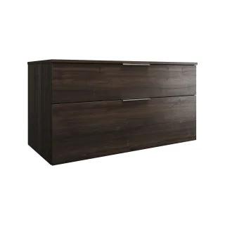 Burgbad Waschtischunterschrank Eqio 619x1200x550 Marone Dekor Trüffel, WXXH120F2012 WXXH120F2012