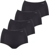 sloggi Maxislip Pure Comfort Maxi (4-St) Frauen High Waist