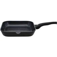 Elo Grillpfanne Siloncast Grillpfanne 28 cm, mit großer Grillfläche, Aluminiumguss (1-tlg), antihaftbeschichtet, hitzeisolierender Stiel, für alle Herdarten