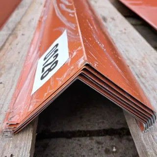 Ortgang | 2,25 m Länge | Kupferbraun ( RAL 8004 )