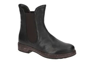 Think 425 Damen Stiefeletten schwarz - bequeme Chelsea-Boots
