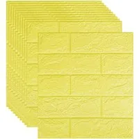 Minicloss 3D-Tapete 10 stück selbstklebende Wandpaneele 35x38 cm, (10 St), DIY Wandtapete, Geeignet für Küche, Bad, Schlafzimmer, Wohnzimmer