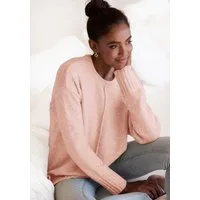 LASCANA Rundhalspullover aus supersofter Strickqualität, Basic