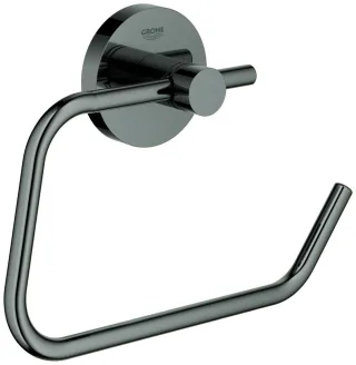 GROHE WC-Papierhalter Essentials 40689 ohne Deckel hard graphite, 40689A01 40689A01