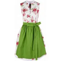 Ramona Lippert Dirndl Johanna grün Blumendruck 2-teilig Rocklänge 60 cm
