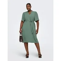 ONLY CARMAKOMA Sommerkleid CARPLANA METTE LIFE 2/4 V-NECKDRESS NOOS