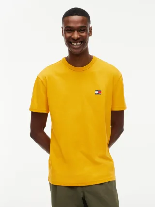 Tommy Jeans (PVH Group) - TJM REG BADGE TEE EXT Countryside Yellow - Gr. - L