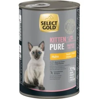 SELECT GOLD Pure Kitten Paté 12x400 g