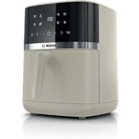BOSCH Heißluftfritteuse Air Fryer Serie 4, MAF462C0, 6,1l, 2 Heizelemente, 7 Programme, creme, 2050 W, Auftaufunktion, Korb/Gitter spülm.geeignet