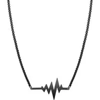 Liebeskind Berlin Kette mit Anhänger The Heartbeat Edelstahl