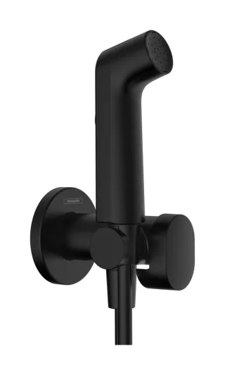 Hansgrohe Bidette S für Warmwasser Schl.1250mm/Port mattschwarz , 29232670 29232670