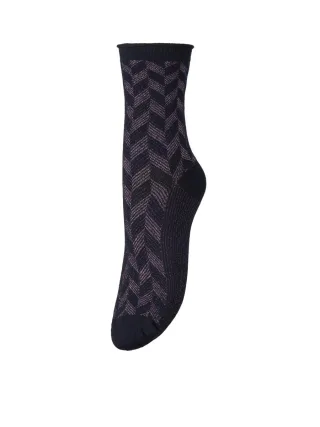 beck söndergaard - Socken - Patty Glitta violet/schwarz - Gr. - 39
