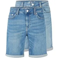 ONLY & SONS Jeansshorts Herren Shorts ONSPLY 2er Pack Regular Fit Bermudashorts mit Stretch