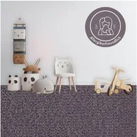 Andiamo Teppichboden Sina, Velours, Gesamthöhe 6 mm, Luxusklasse LC1, rechteckig, Uni Farben, Breite 400 cm, strapazierfähig, pflegeleicht, Wohnzimmer