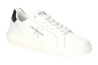 Calvin Klein Herren Chunky Cupsole Sneaker YM00681 YAF Wei?/Bright White/Calv...