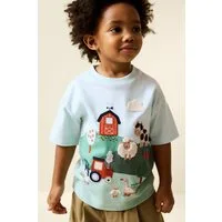 Next T-Shirt T-Shirt mit Applikation (1-tlg)