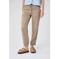 STREET ONE STUDIO Jogger Pants Elastikbund mit Tunnelzug