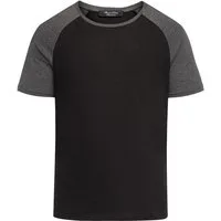 Amaci&Sons T-Shirt KENNER T-Shirt Herren Basic Raglan Shirt mit Rundhalsausschnitt