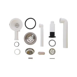 Villeroy & Boch Ablaufgarnitur Zubehör 82540061 verchromt, rund