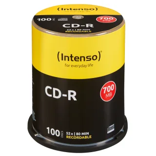 Intenso 100 x CD-R | 1001126 | 700 MB (80 Min) 52x