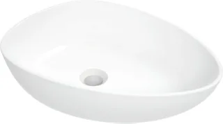 Neuesbad Serie 630 Asymmetrisch Aufsatzwaschbecken, 470x350 mm NB1DECGA6U5S1