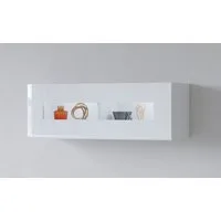 OTTO home Hängevitrine Toledo,Breite 131 cm trendige Glasvitrine mit dekorative MDF-Front Vitrine mit Glasfront, ohne Beleuchtung, viel Stauraum