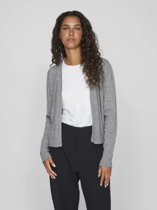 VILA - VILA 14060800 302343001_Falcon/MEL medium grey melange - Gr. - XS