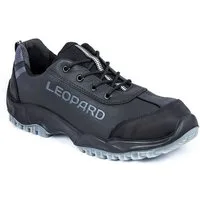 LEOPARD 01427 Sicherheitshalbschuh S3 Alu-Kappe Sicherheitsschuh Aluminiumschutzkappe