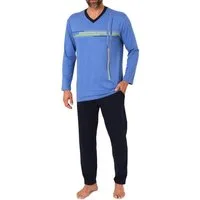 Normann Pyjama Normann Herren Schlafanzug langarm Pyjama - auch in Übergrößen