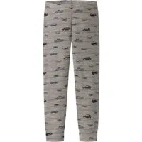 Name It Leggings NMMWANG WOOL RIB LONGJOHN AOP NOOS aus reiner Merinowolle, weich und wärmend