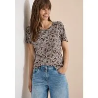 CECIL T-Shirt bestehend aus einem Materialmix