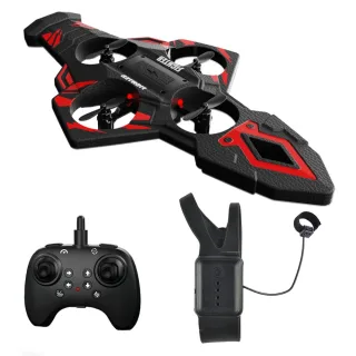 H36 2.4G Flying Sword EVA Foam 360° Flip Roll Turbofans Motors 4CH LED RC Toy Gift Remote Control Drone Airplane Quadcop
